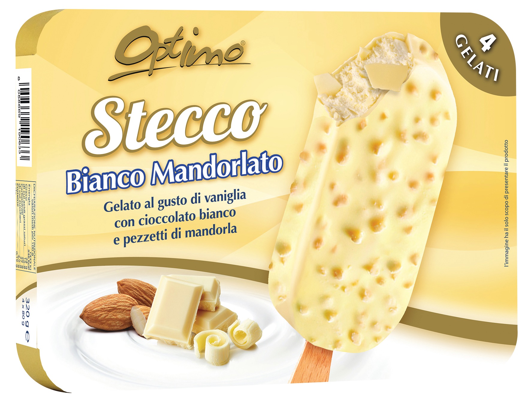 Stecco Classico/bianco Mandorlato