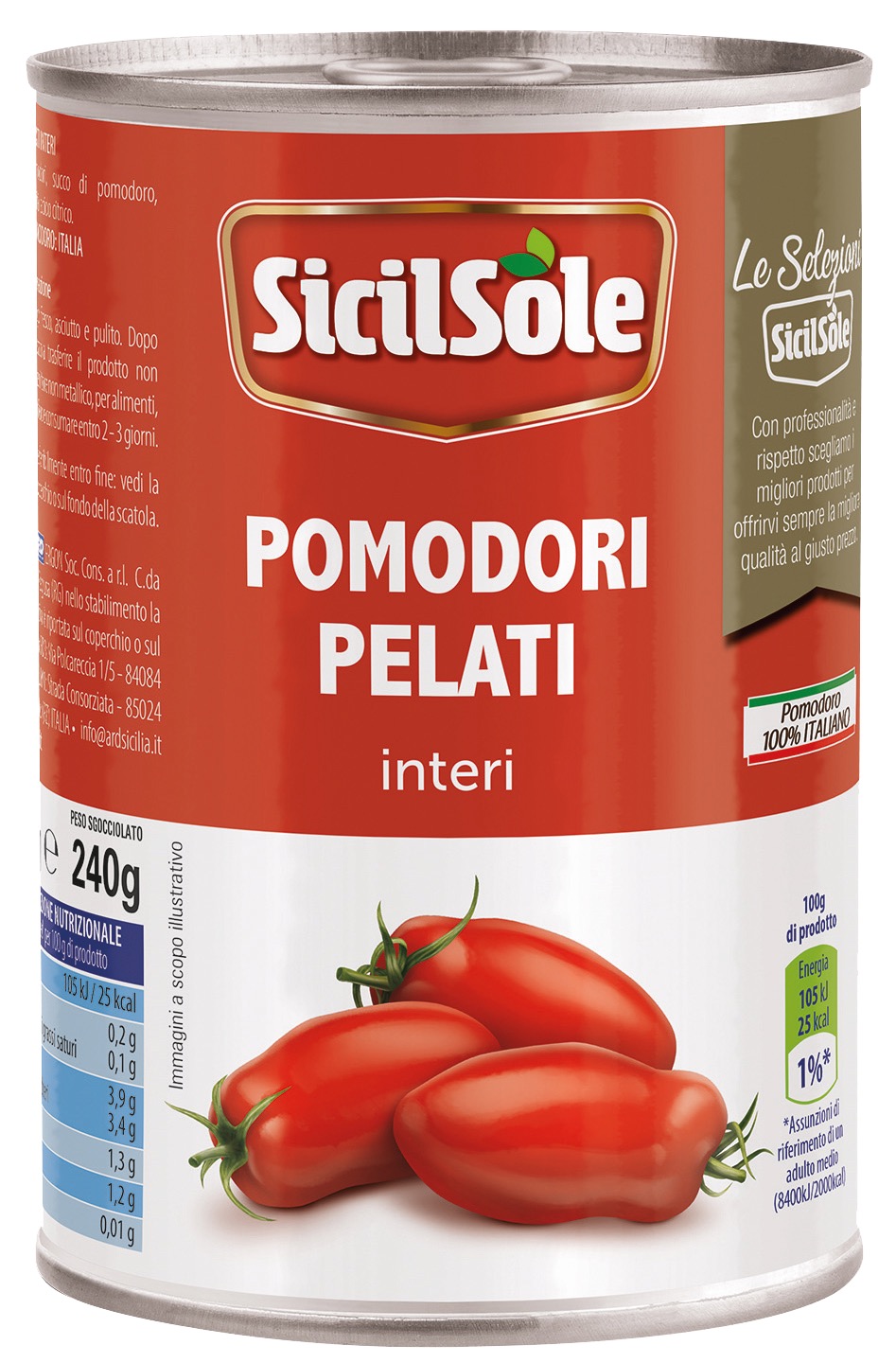 Pomodori Pelati Sicilsole