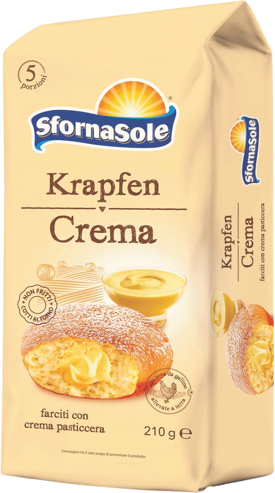 Krapfen Sfornasole Farciti