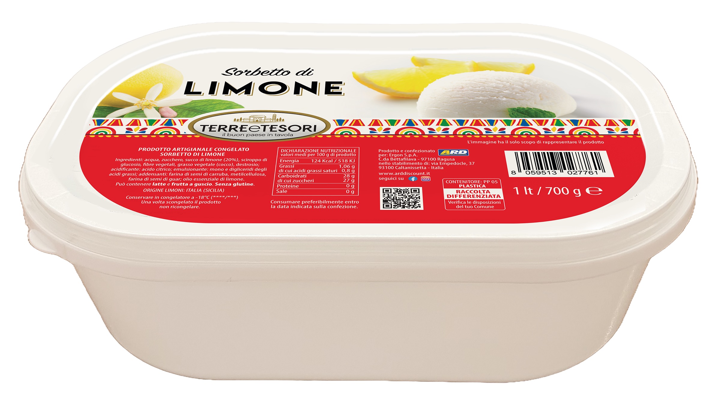 Sorbetto Limone Terre