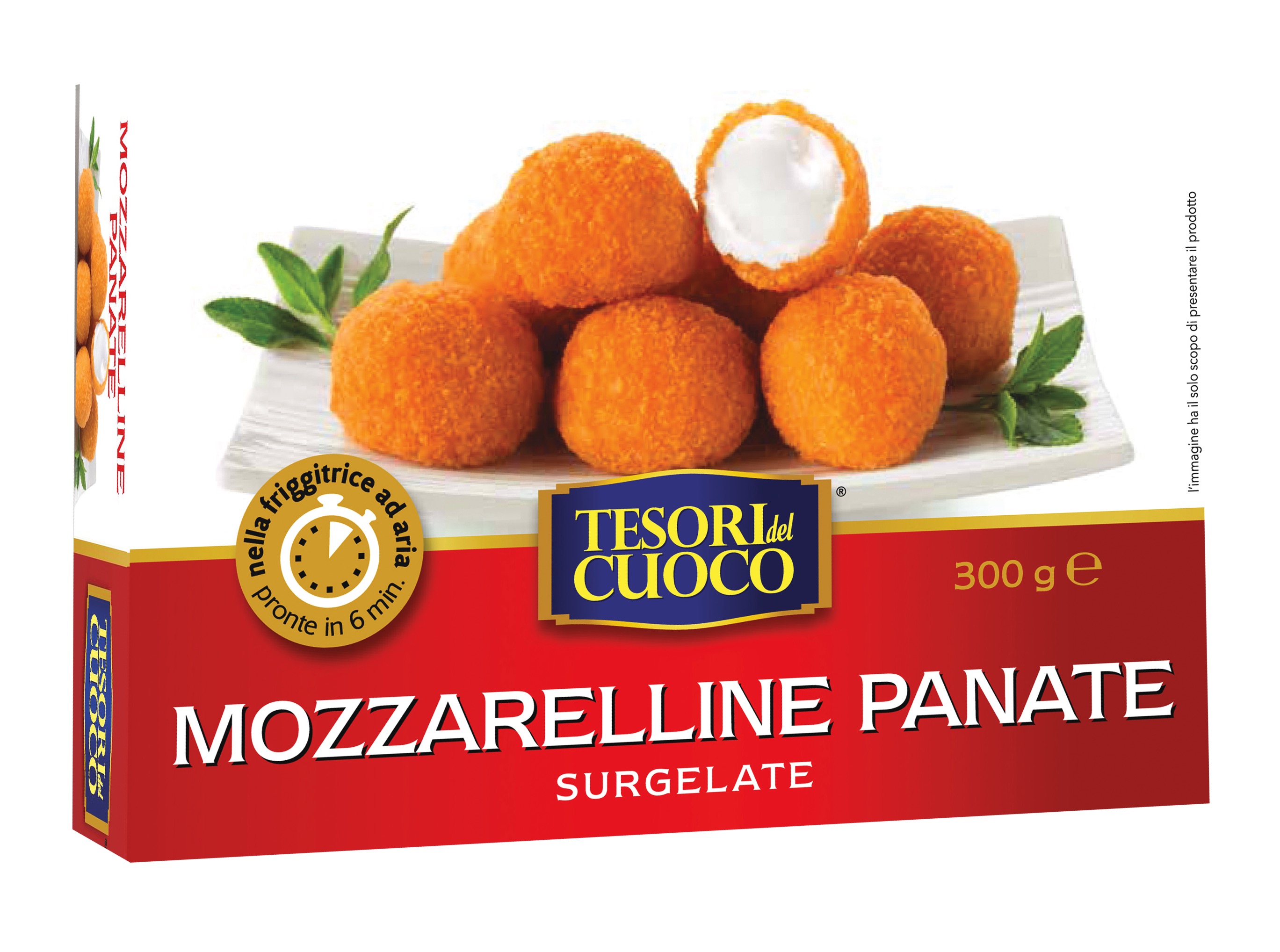 Mozzarelline Panate Surgelate